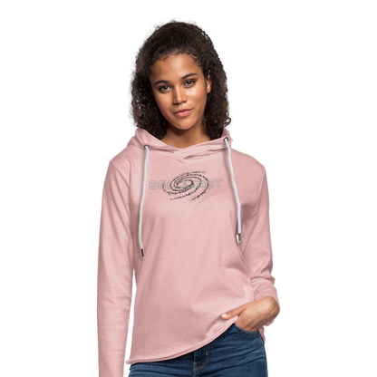 Adult Baldoziot Lightweight Terry Hoodie - cream heather pink