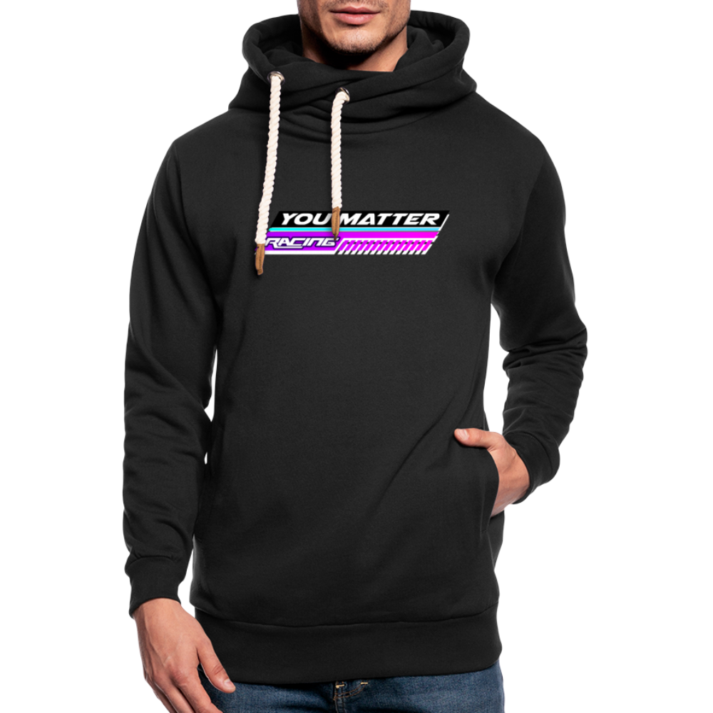 It's Kody B 'You Matter' Shawl Collar Hoodie - black