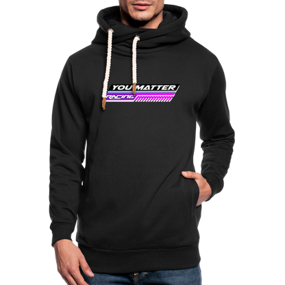 It's Kody B 'You Matter' Shawl Collar Hoodie - black