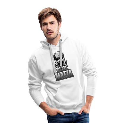 Men’s Heyyyy Tony Premium Hoodie - white