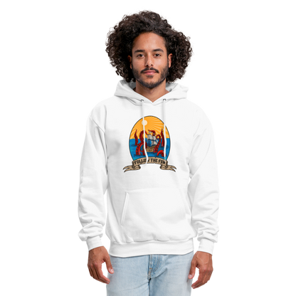 Men's Reid Likes Games 'Follow the Fun' Hoodie - white