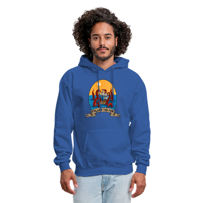 Men's Reid Likes Games 'Follow the Fun' Hoodie - royal blue