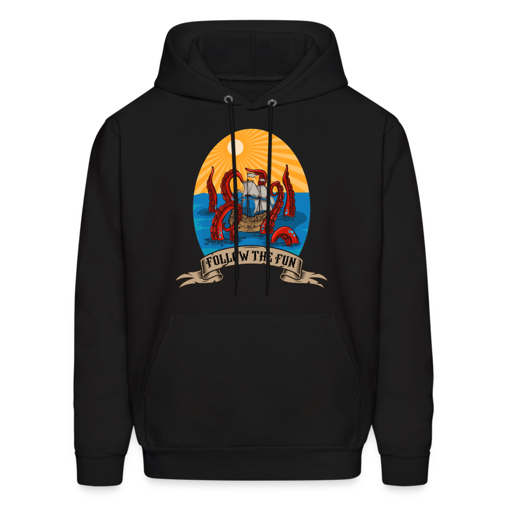 Men's Reid Likes Games 'Follow the Fun' Hoodie - black