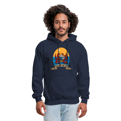 Men's Reid Likes Games 'Follow the Fun' Hoodie - navy