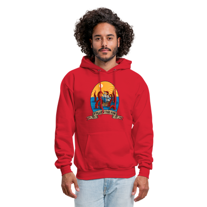 Men's Reid Likes Games 'Follow the Fun' Hoodie - red