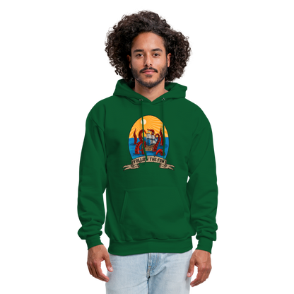 Men's Reid Likes Games 'Follow the Fun' Hoodie - forest green