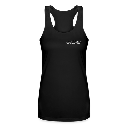 Women’s Auto Anatomy 'Bringing Classics to Life' Racerback Tank Top - black