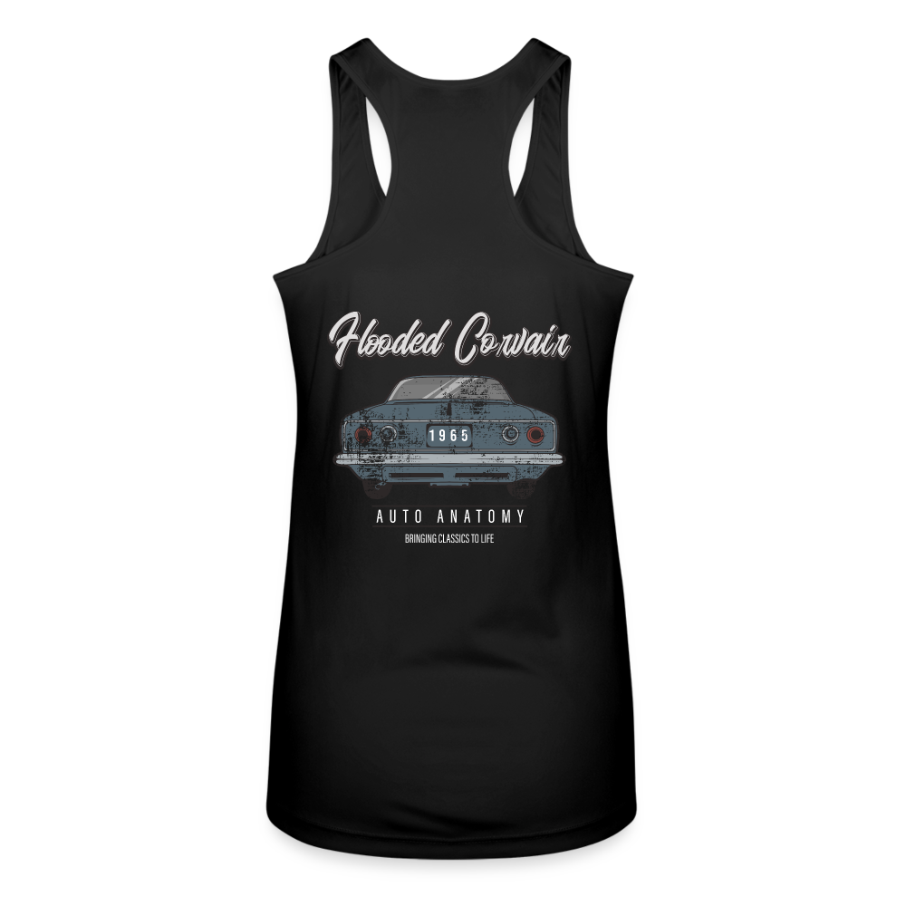 Women’s Auto Anatomy 'Bringing Classics to Life' Racerback Tank Top - black