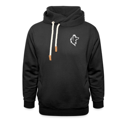 Adult AllTimePrime Shawl Collar Hoodie - black