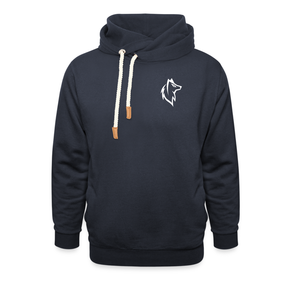 Adult AllTimePrime 'Wares of a Warrior' Shawl Collar Hoodie - navy