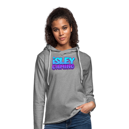 Adult iSLEYGaming Lightweight Terry Hoodie - heather gray