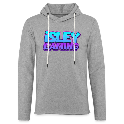 Adult iSLEYGaming Lightweight Terry Hoodie - heather gray