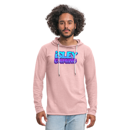 Adult iSLEYGaming Lightweight Terry Hoodie - cream heather pink