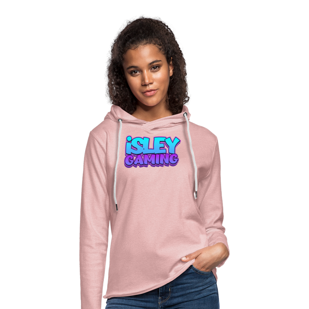 Adult iSLEYGaming Lightweight Terry Hoodie - cream heather pink