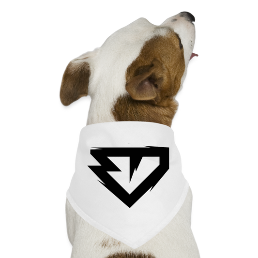 RickyShredz Dog Bandana - white