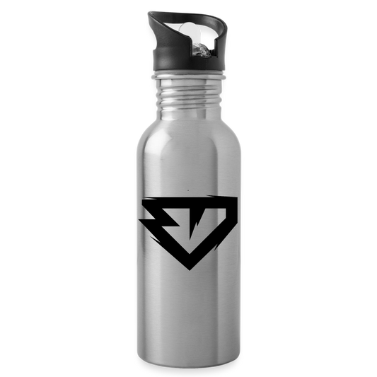 RickyShredz Stainless Steel Water Bottle - silver