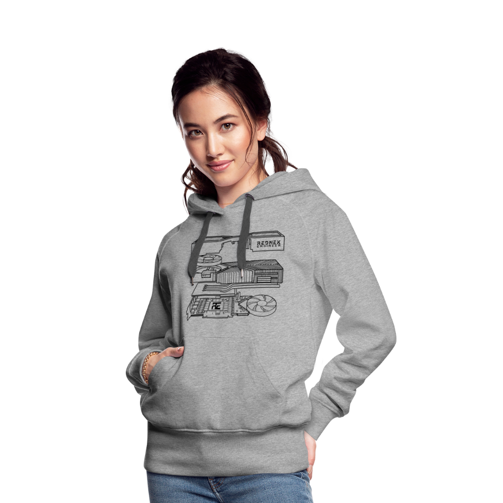 Women’s RE 'Blueprint' Premium Hoodie