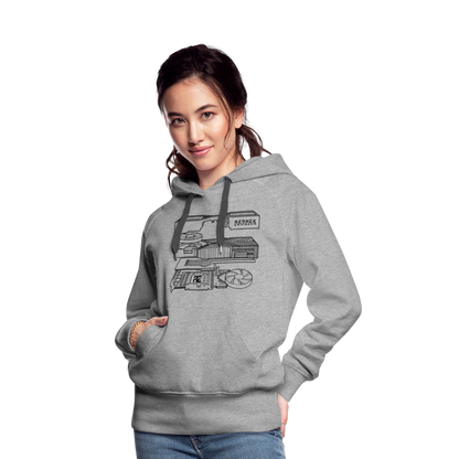 Women’s RE 'Blueprint' Premium Hoodie