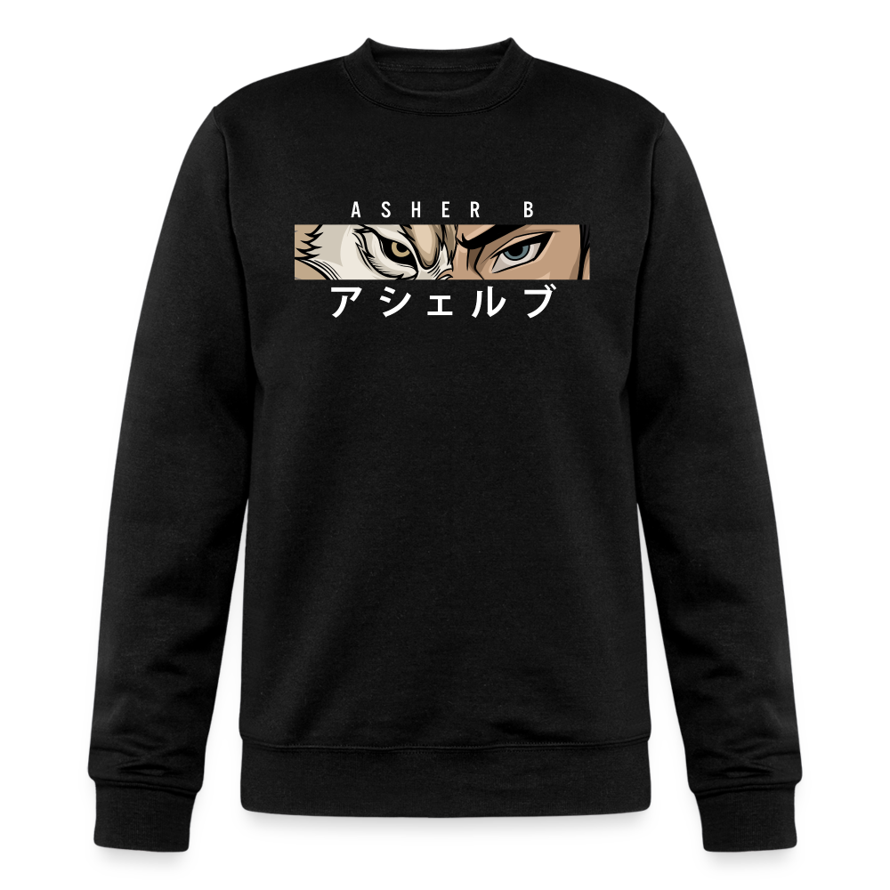 Asher B Champion Unisex Powerblend Sweatshirt - black