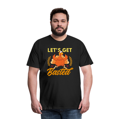 GU 'Let's Get Basted' Unisex Premium T-Shirt - black