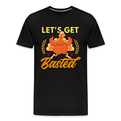 GU 'Let's Get Basted' Unisex Premium T-Shirt - black