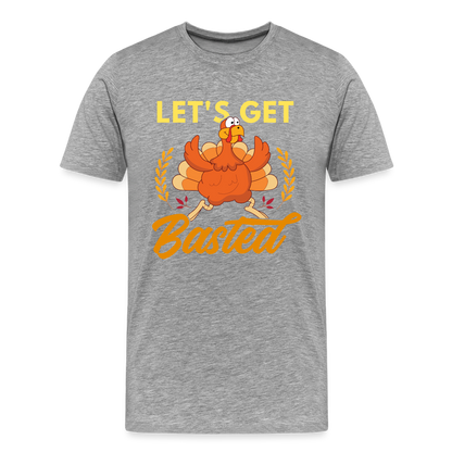 GU 'Let's Get Basted' Unisex Premium T-Shirt - heather gray