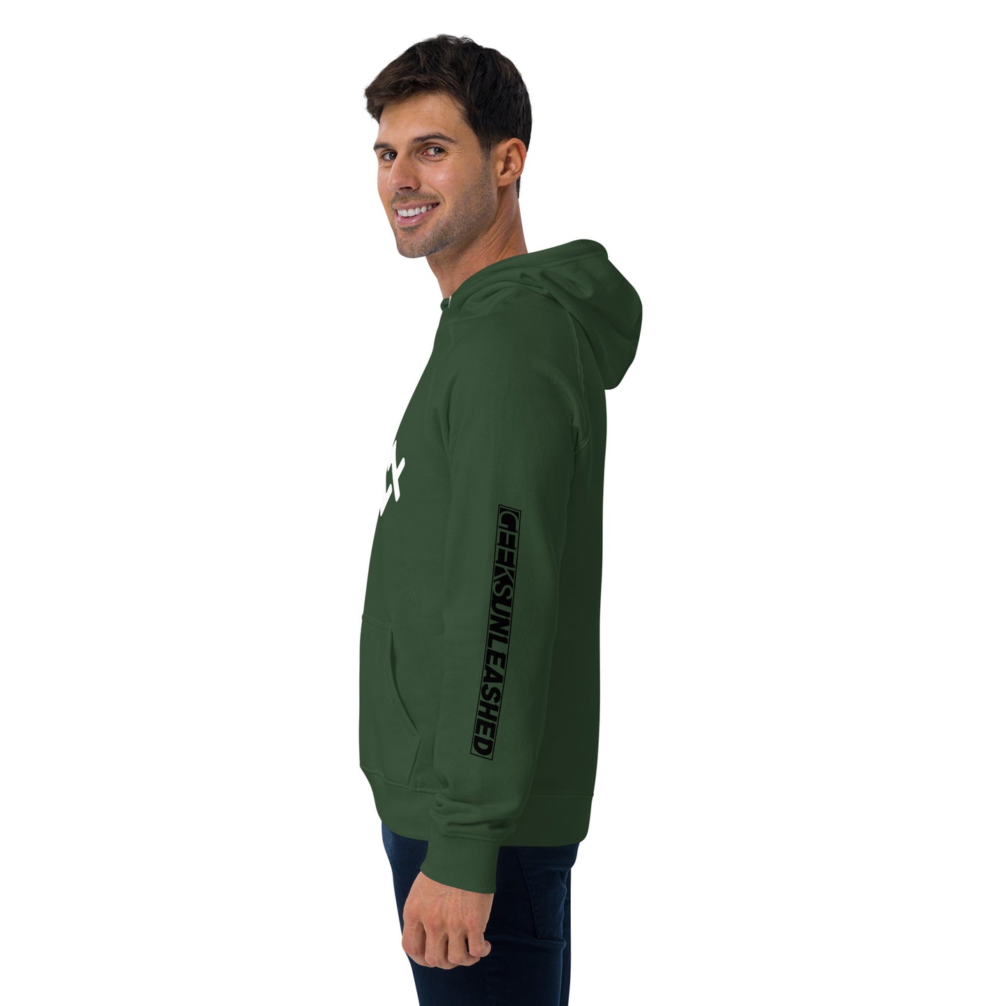 Unisex eco raglan hoodie