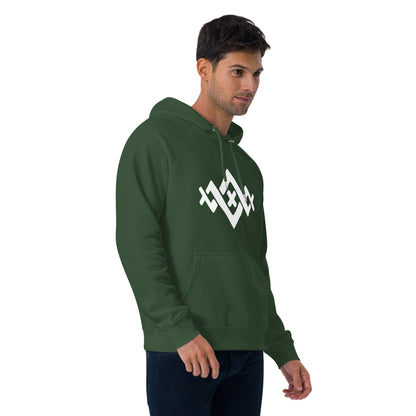 Unisex eco raglan hoodie