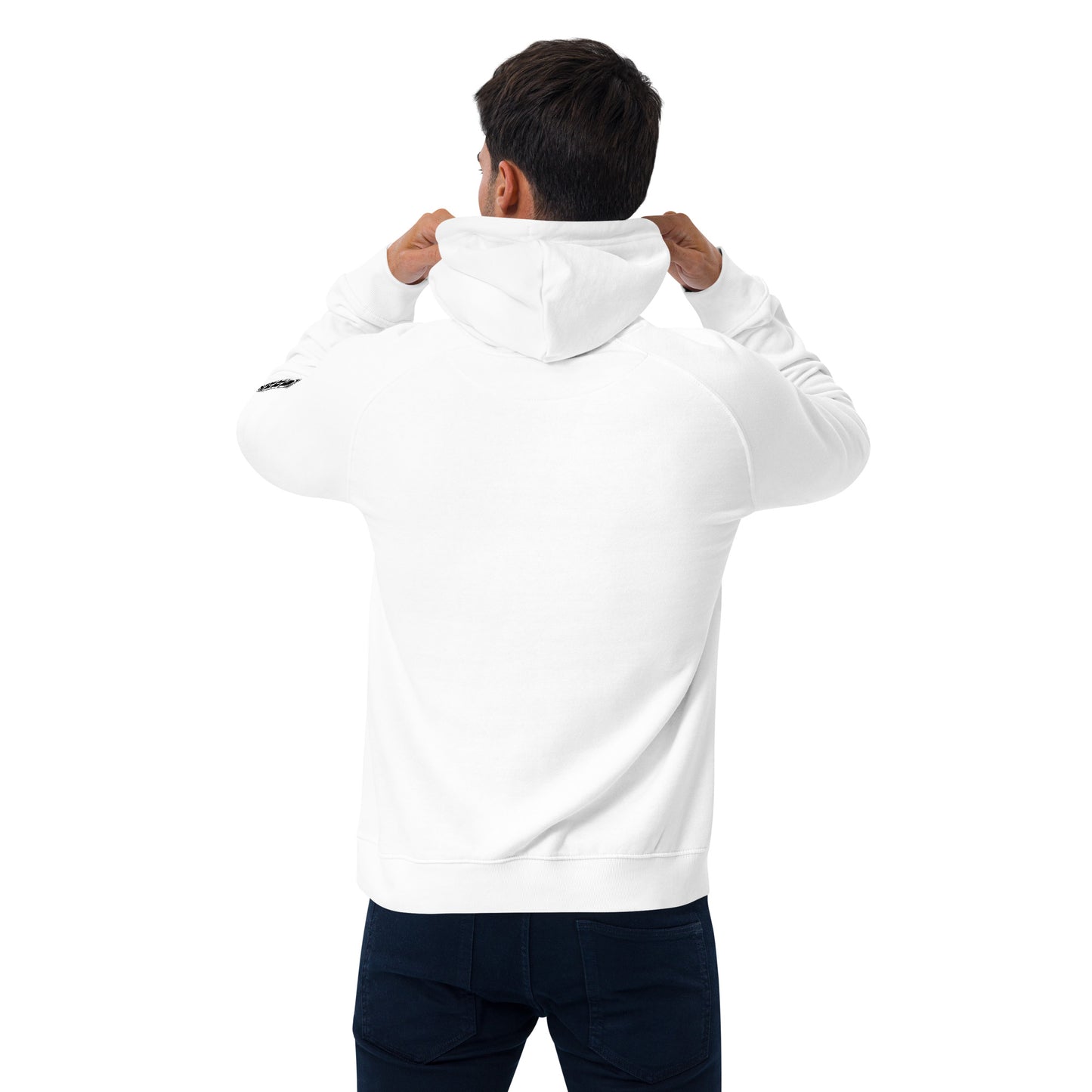 Unisex eco raglan hoodie