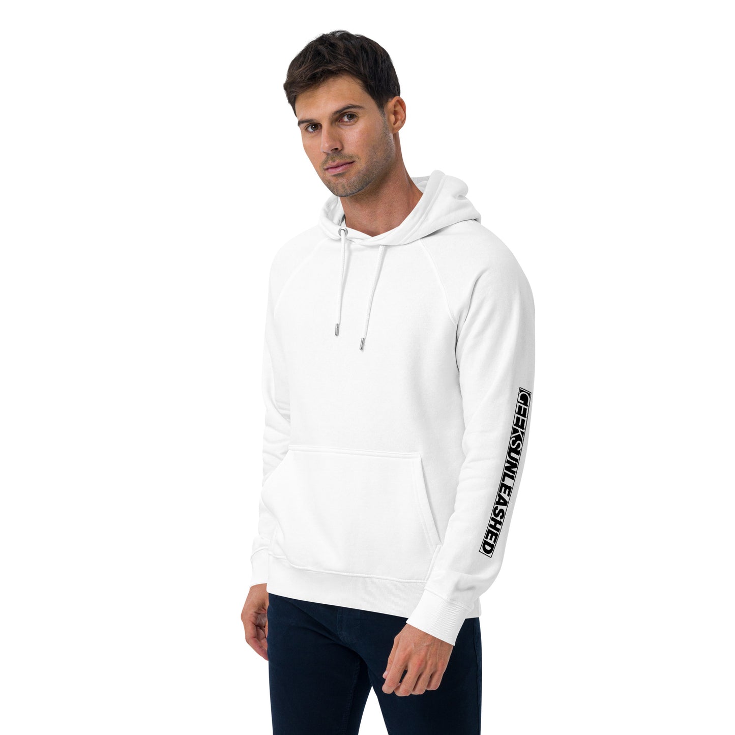 Unisex eco raglan hoodie