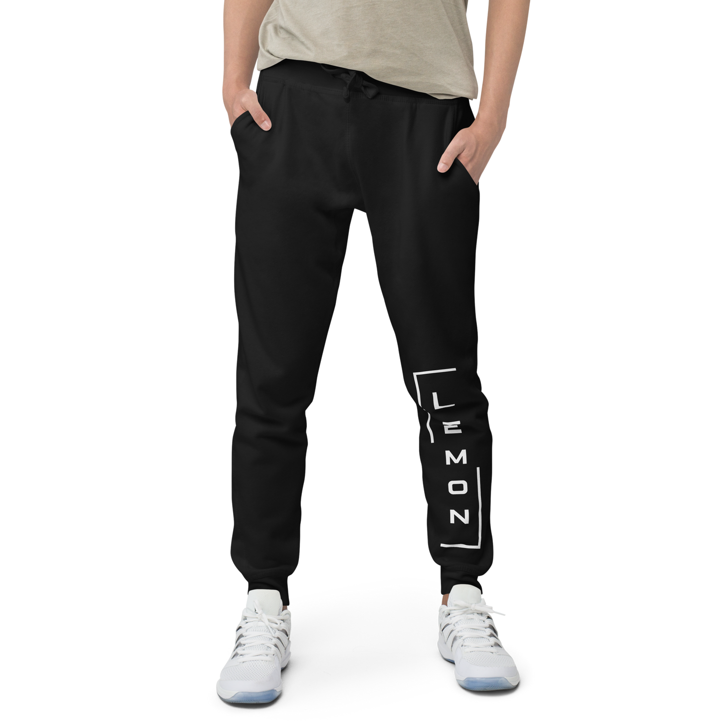 Adult LEMON Badge Cotton Sweatpants