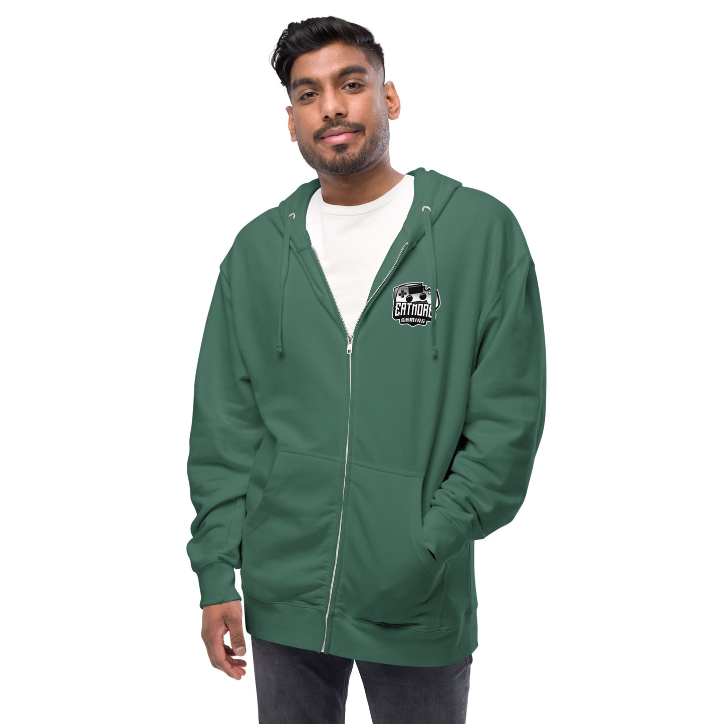 Adult EatMore Gaming Fleece Zipped Hoodie