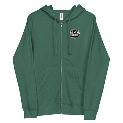 Adult EatMore Gaming Fleece Zipped Hoodie