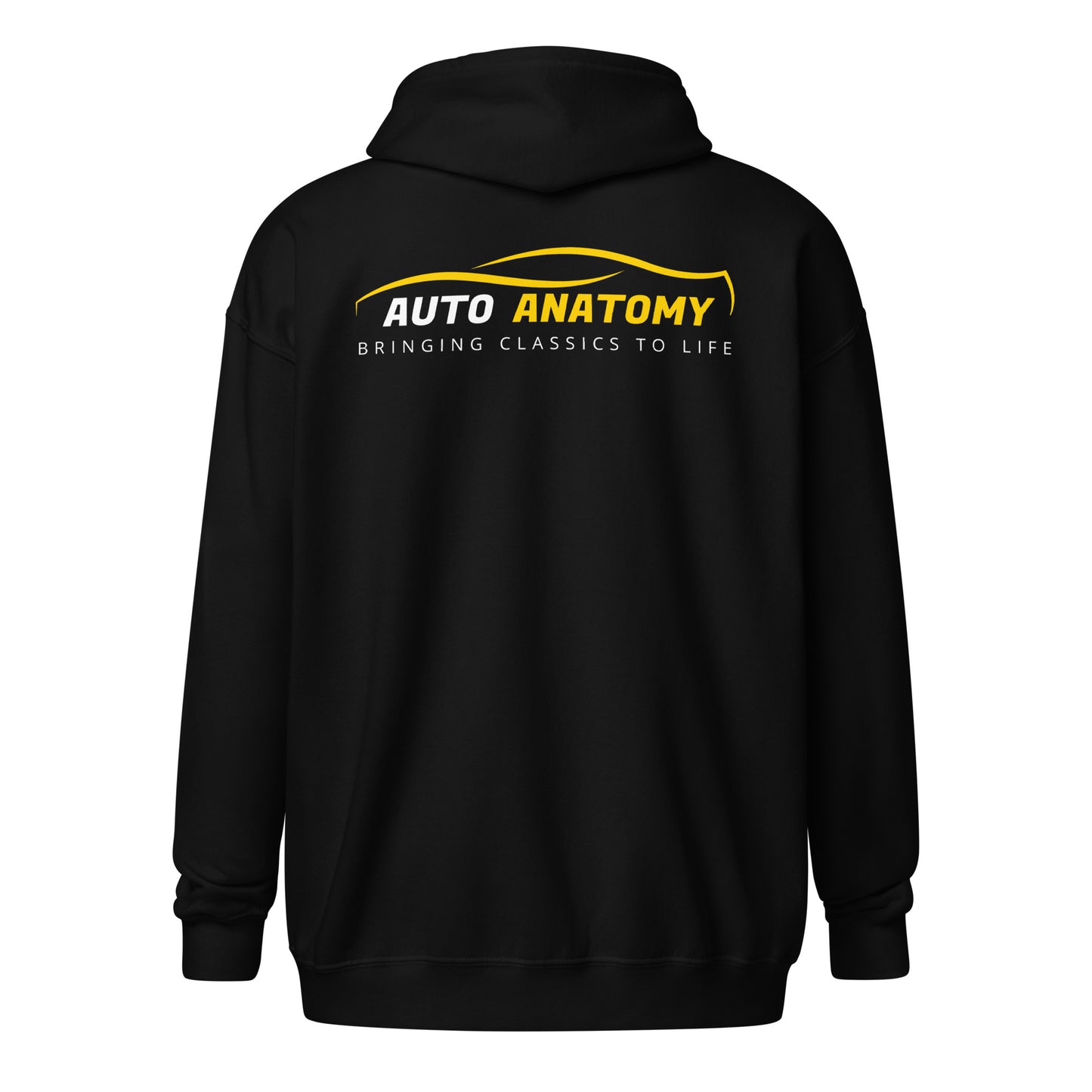 Adult Auto Anatomy Heavy Blend Zipped Hoodie