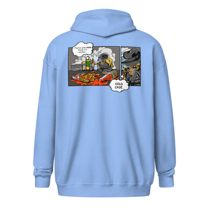 Adult Mrs. Freeze 'Detective Potato' Zipped Hoodie