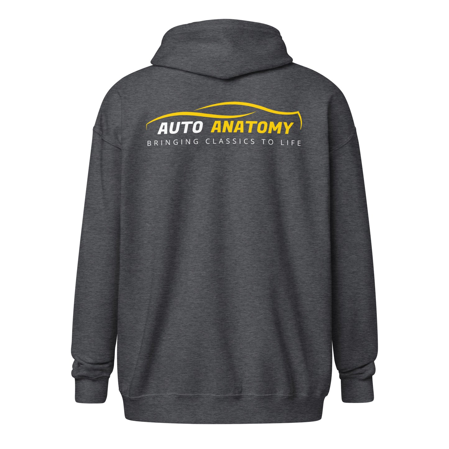 Adult Auto Anatomy Heavy Blend Zipped Hoodie