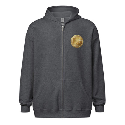 Adult REDGING3R 'Power Coin' Zipped Hoodie