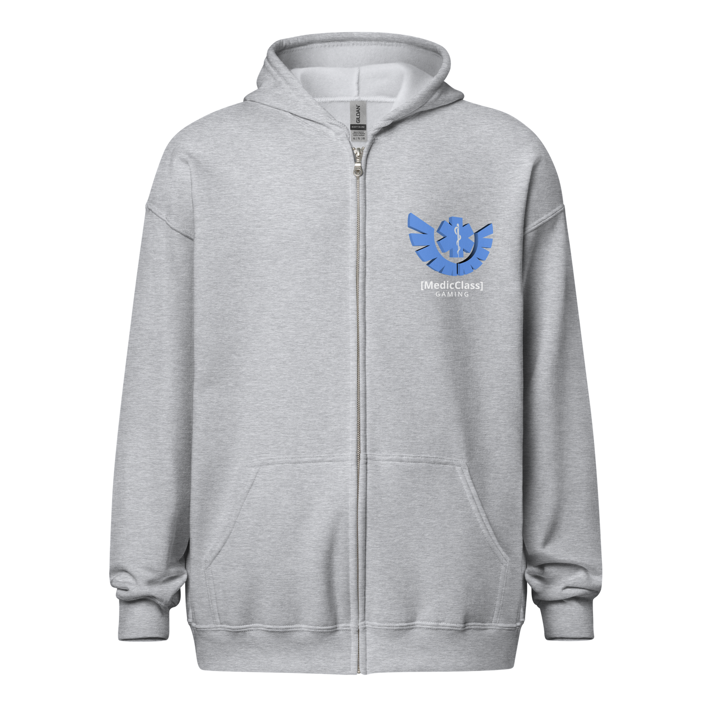 MedicClass Gaming Unisex Heavy Blend Zip Hoodie