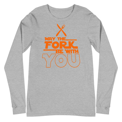 Adult GU 'May the Fork' Long Sleeve T-Shirt