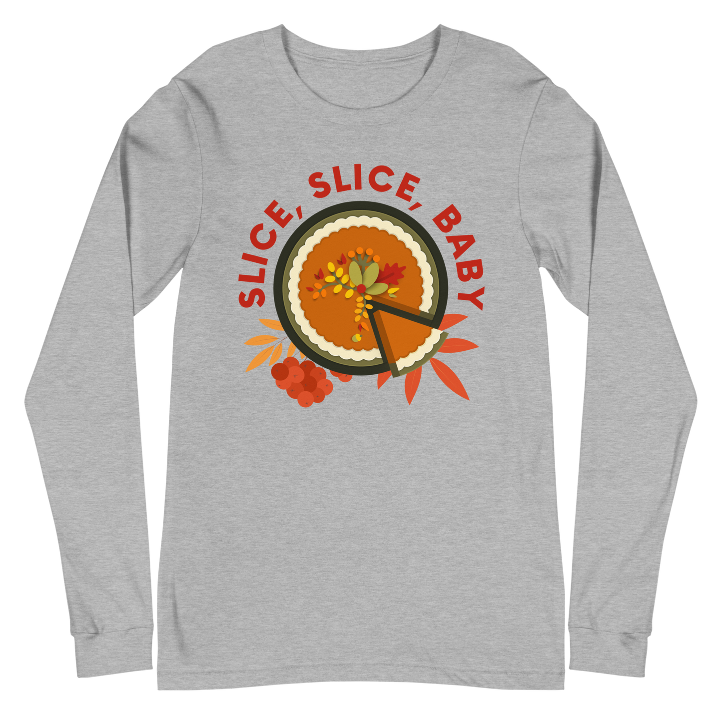 Adult GU 'Slice, Slice, Baby' Long Sleeve T-Shirt