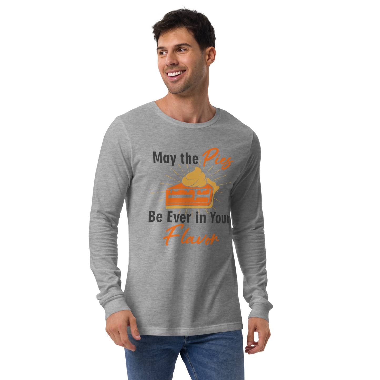 Adult GU 'May the Pies' Long Sleeve T-Shirt