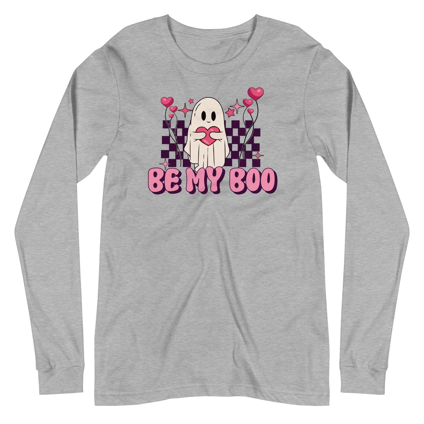 Adult 'Be My Boo' Long Sleeve T-Shirt