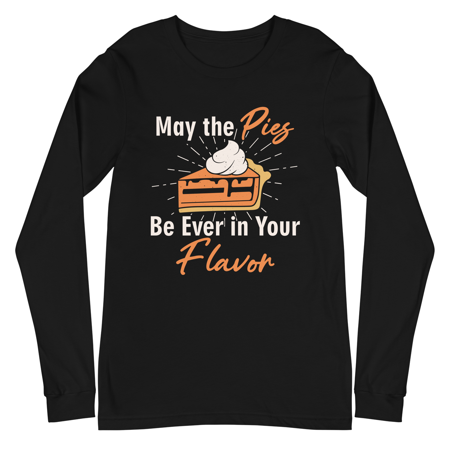 Adult GU 'May the Pies' Long Sleeve T-Shirt