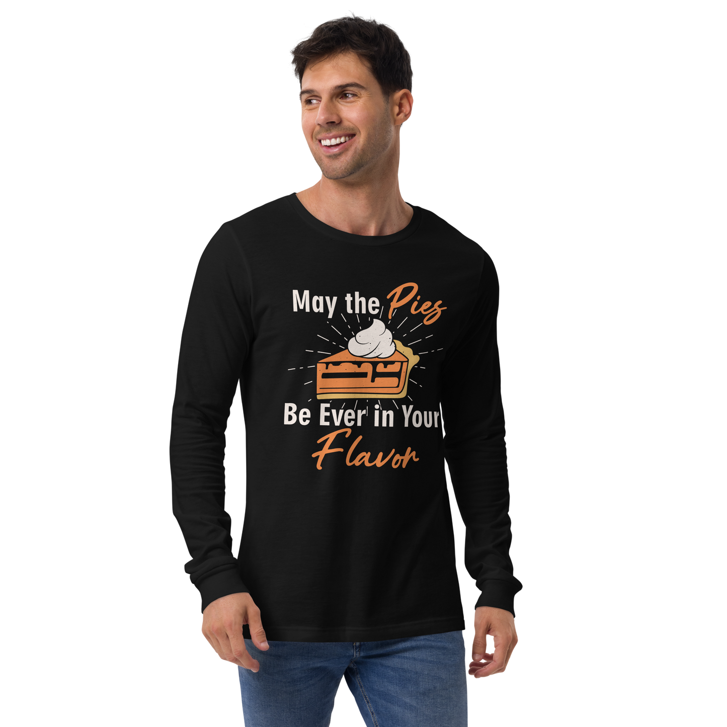 Adult GU 'May the Pies' Long Sleeve T-Shirt