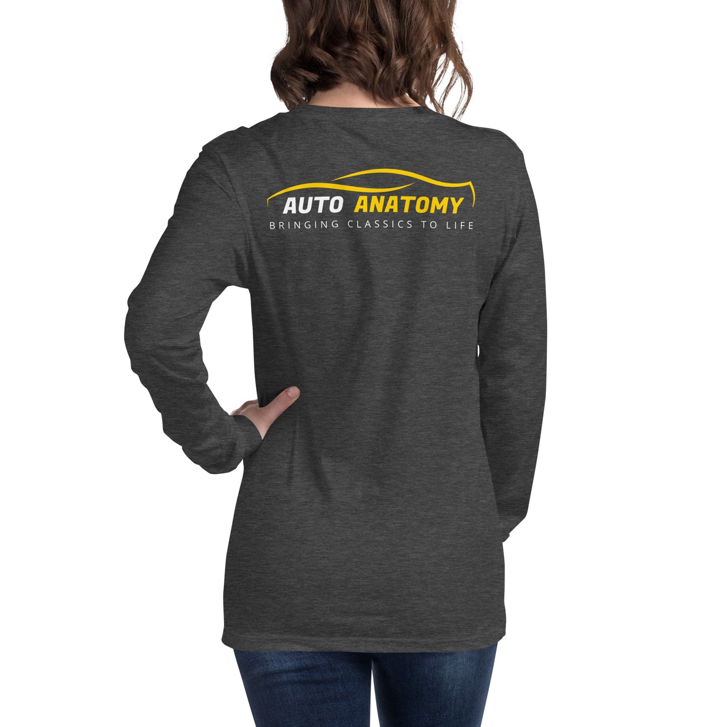 Adult Auto Anatomy Long Sleeve T-shirt