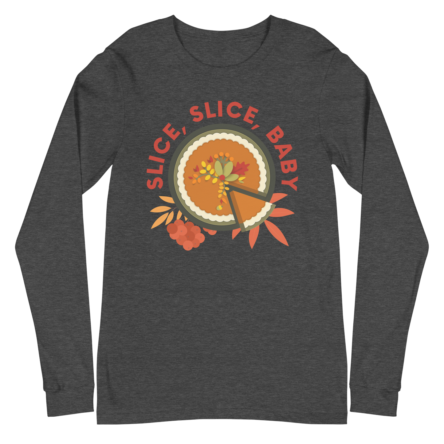 Adult GU 'Slice, Slice, Baby' Long Sleeve T-Shirt