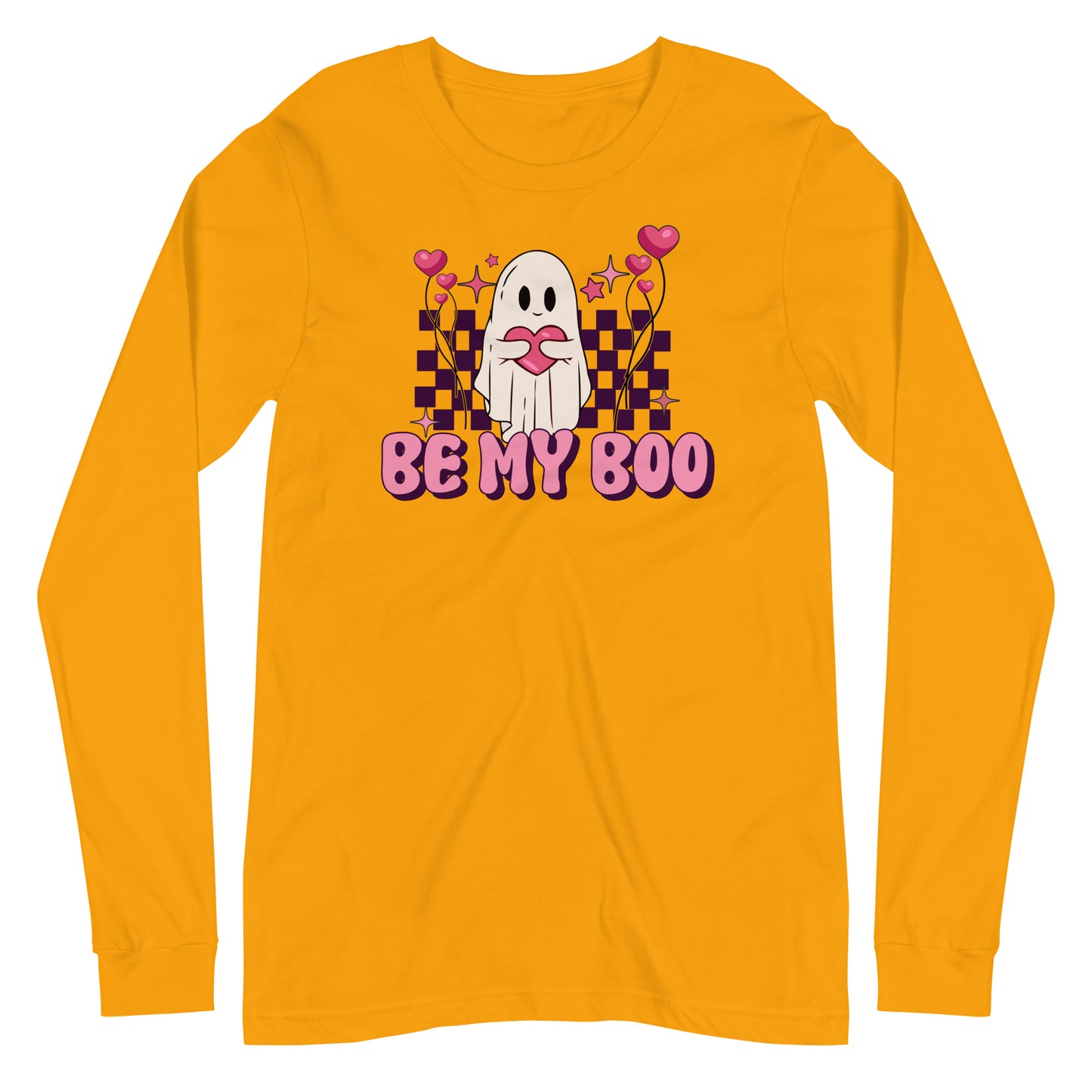 Adult 'Be My Boo' Long Sleeve T-Shirt