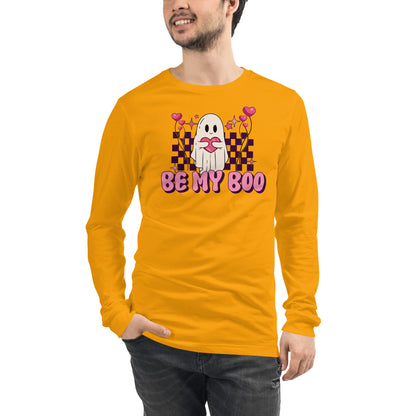 Adult 'Be My Boo' Long Sleeve T-Shirt