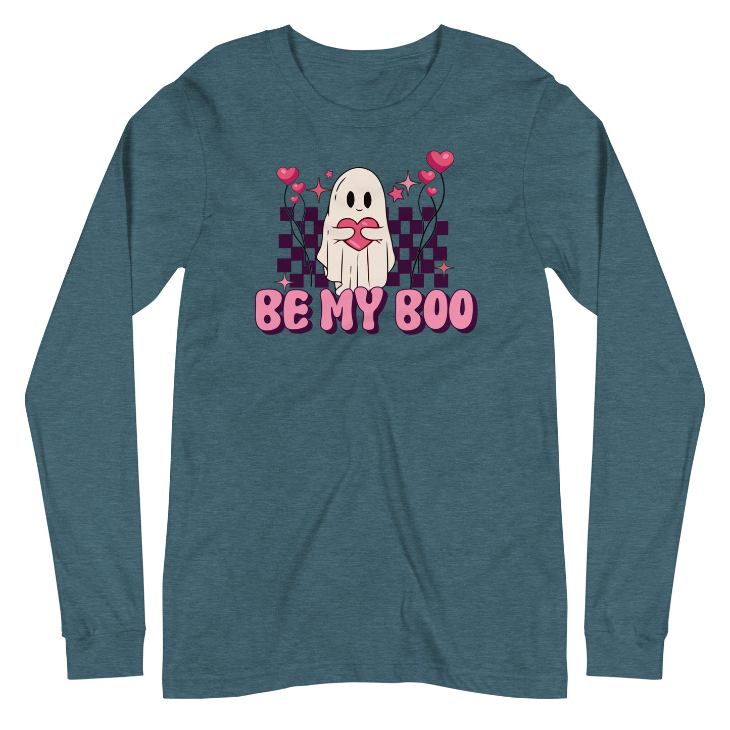 Adult 'Be My Boo' Long Sleeve T-Shirt