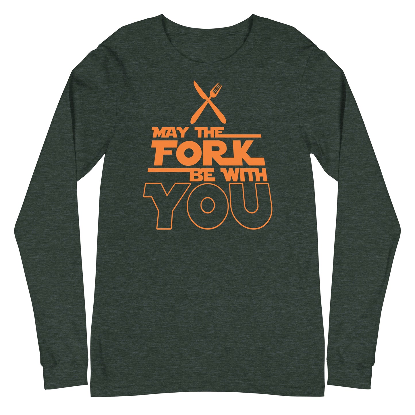 Adult GU 'May the Fork' Long Sleeve T-Shirt